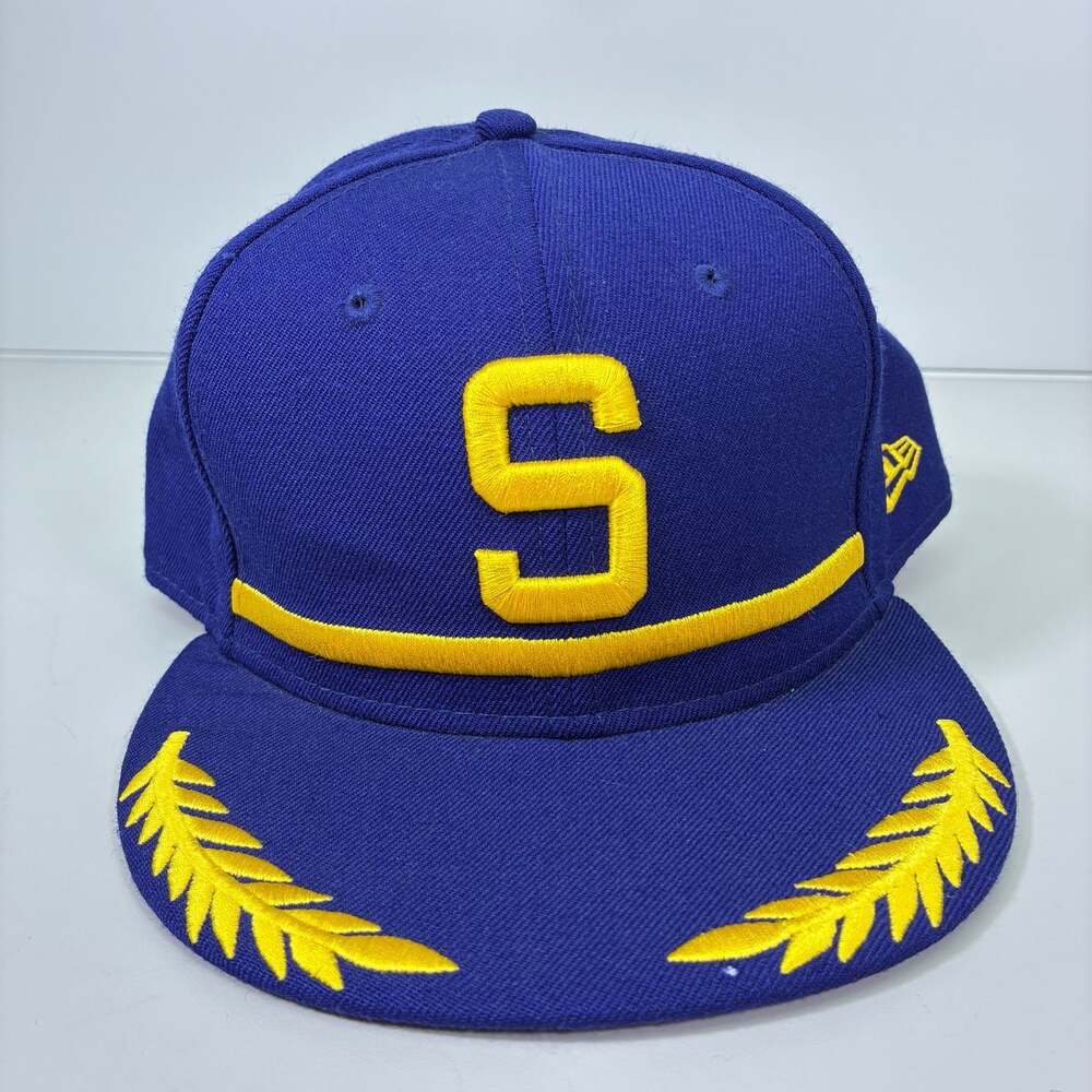 New Era Cooperstown Collection Seattle Mariners 59FIFTY Fitted Hat Size 8